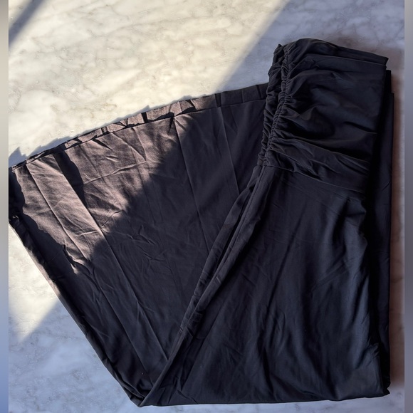 Convertible Maxi Skirt / Strapless Dress – Dark silver grey – Size S/M - Picture 4 of 4